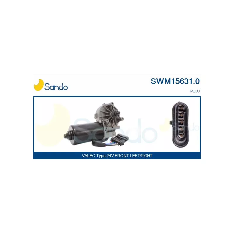 Moteur d'essuie-glace SANDO SWM15631.0