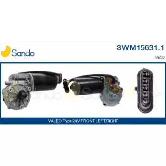 Moteur d'essuie-glace SANDO