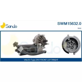 Moteur d'essuie-glace SANDO