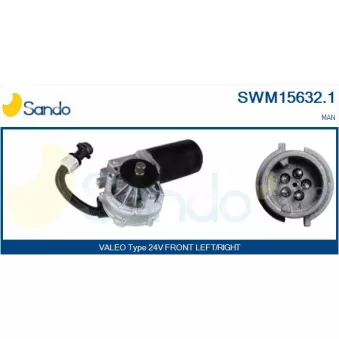 Moteur d'essuie-glace SANDO