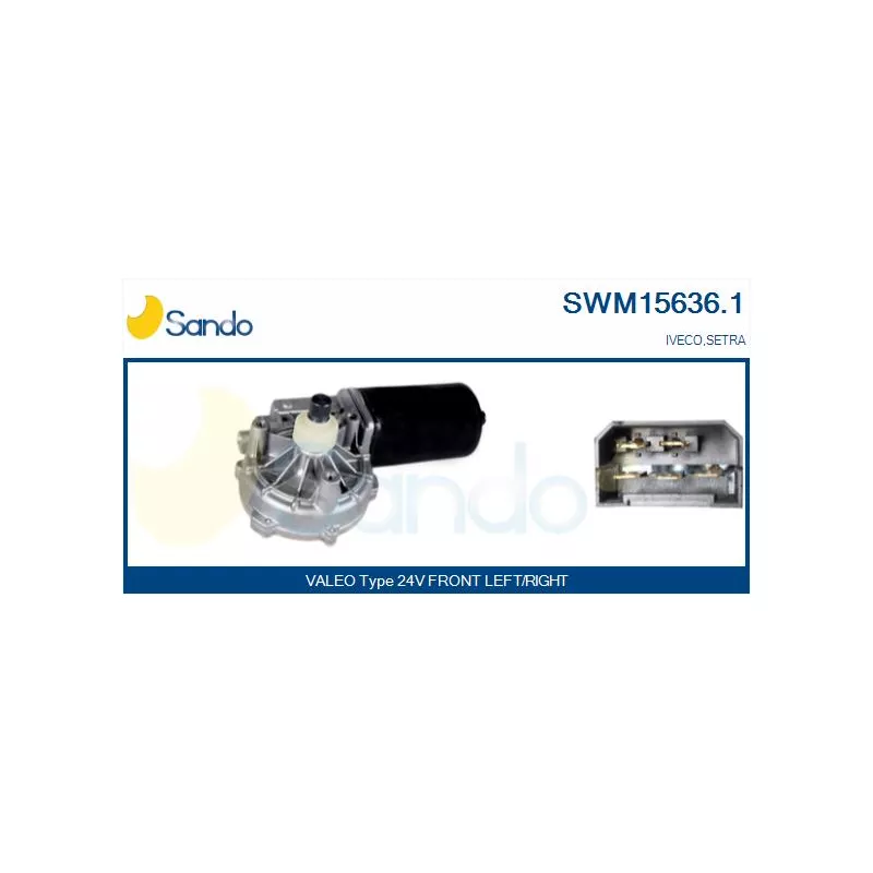 Moteur d'essuie-glace SANDO SWM15636.1