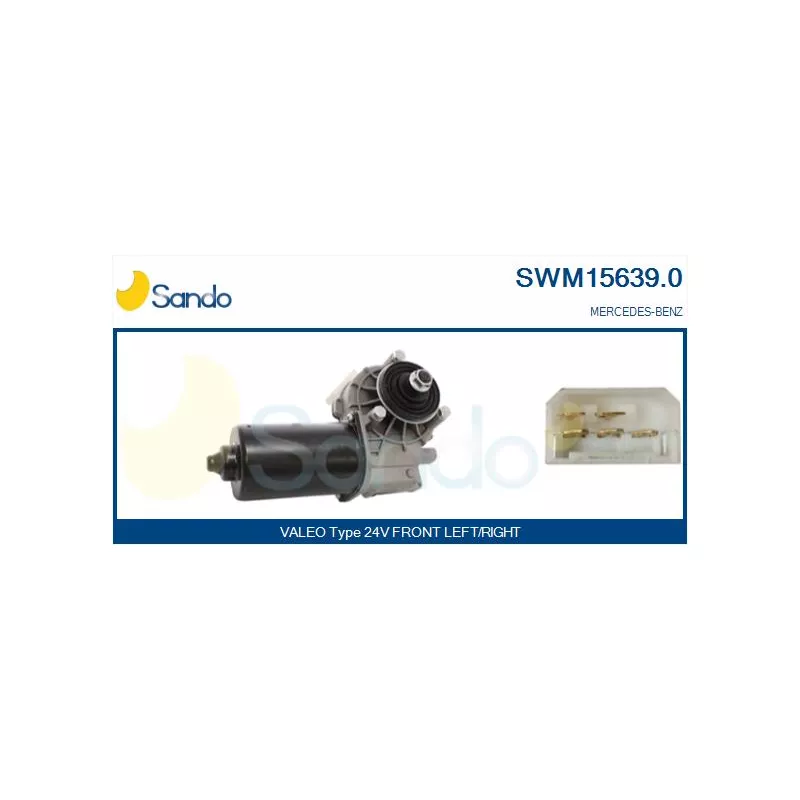 Moteur d'essuie-glace SANDO SWM15639.0