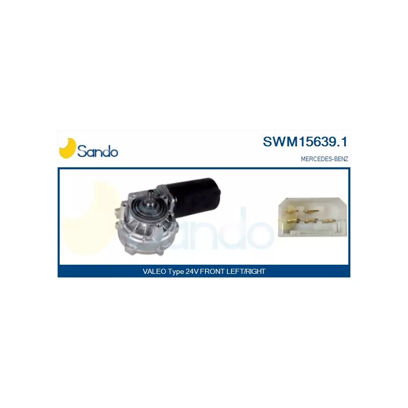 Moteur d'essuie-glace SANDO SWM15639.1