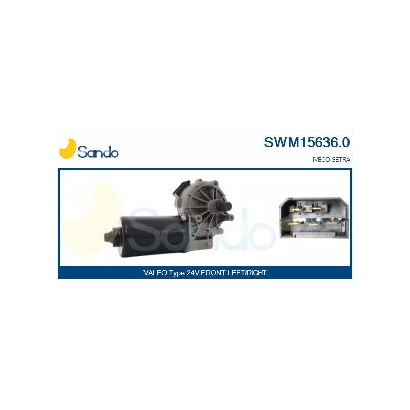 Moteur d'essuie-glace SANDO SWM15636.0
