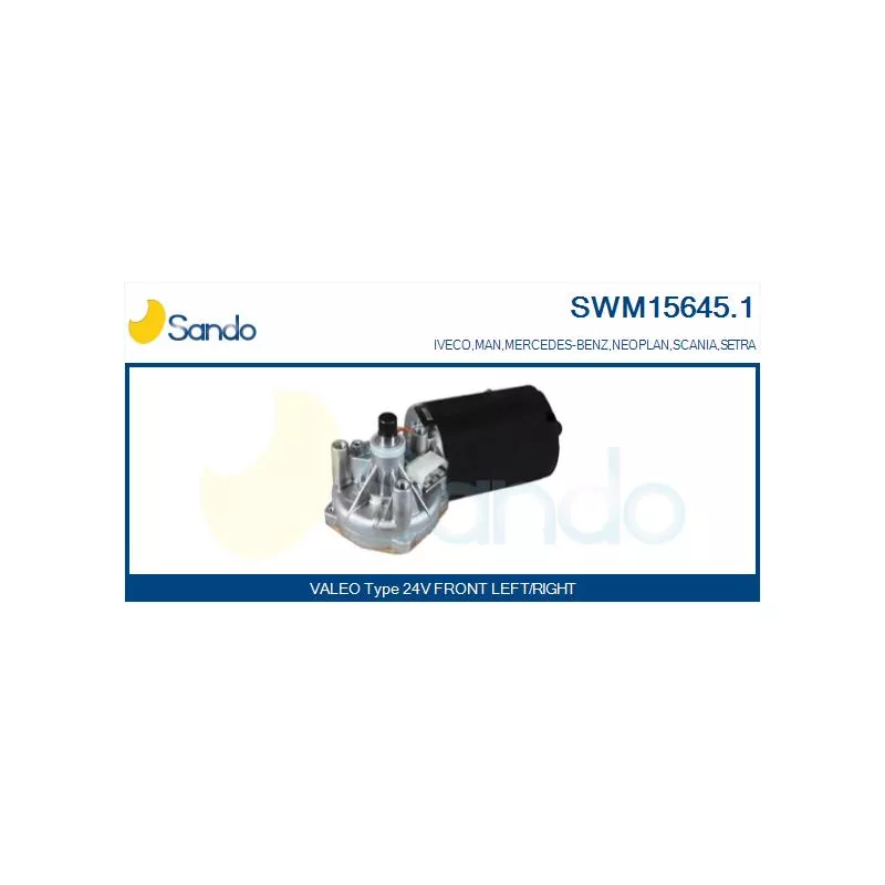 Moteur d'essuie-glace SANDO SWM15645.1
