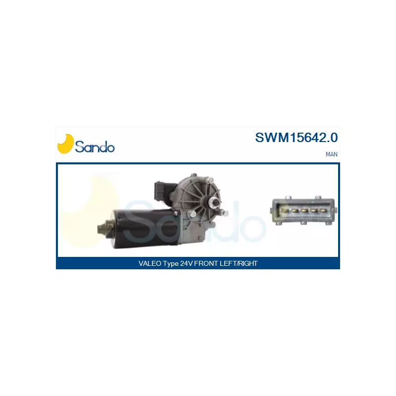 Moteur d'essuie-glace SANDO SWM15642.0