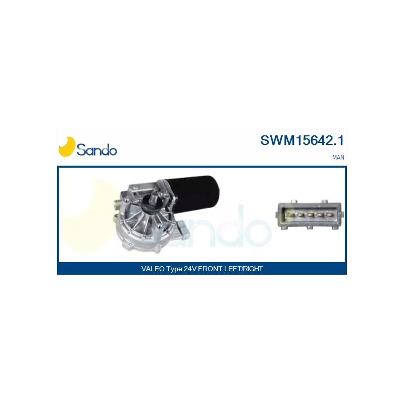 Moteur d'essuie-glace SANDO SWM15642.1