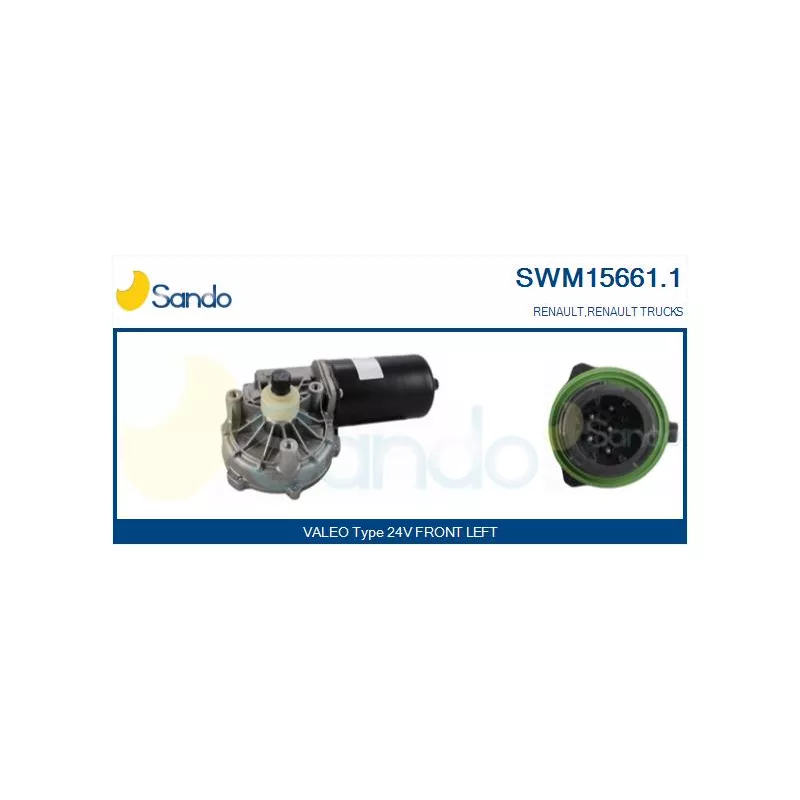 Moteur d'essuie-glace SANDO SWM15661.1