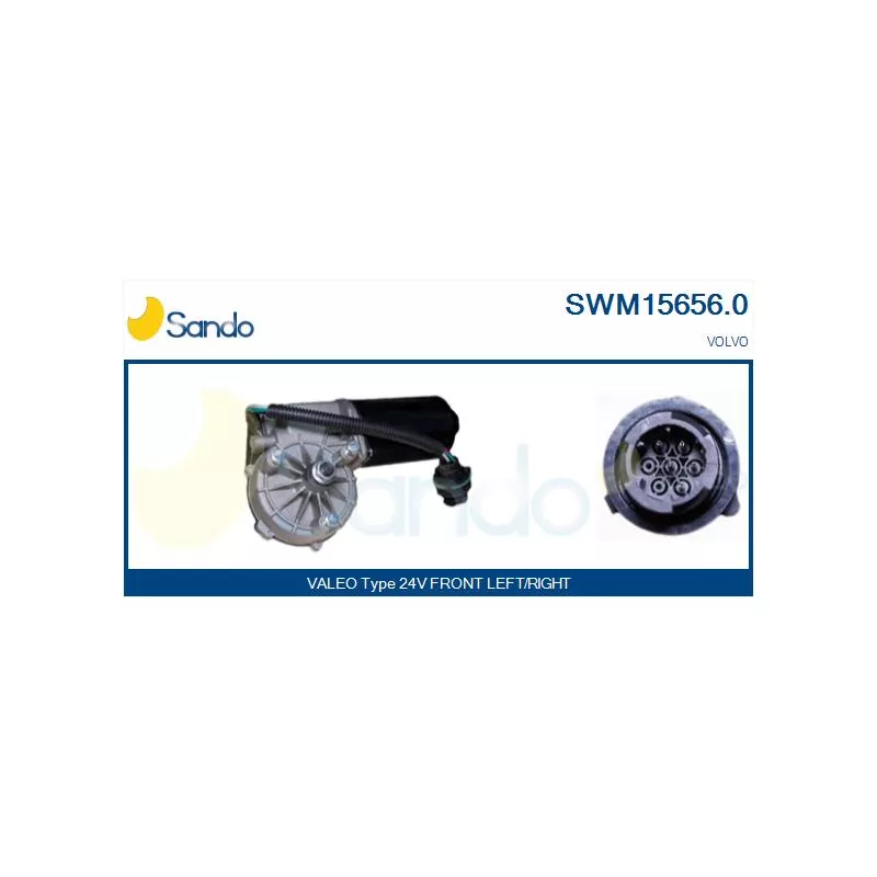 Moteur d'essuie-glace SANDO SWM15656.0