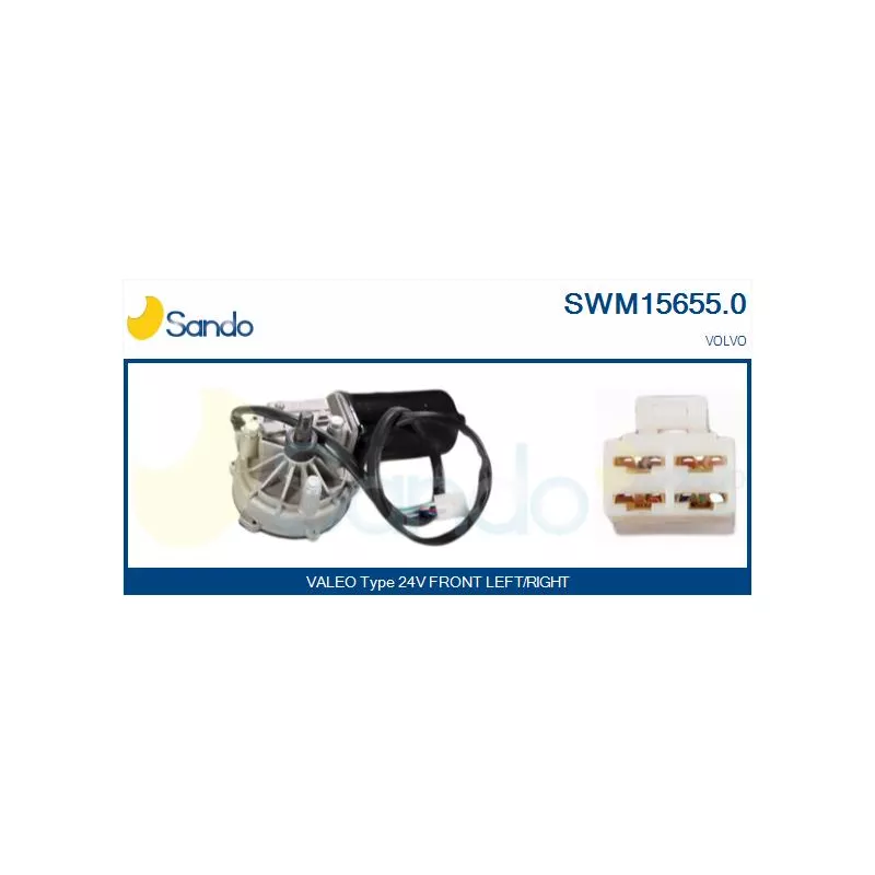 Moteur d'essuie-glace SANDO SWM15655.0