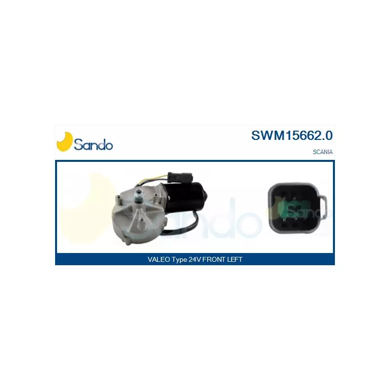 Moteur d'essuie-glace SANDO SWM15662.0