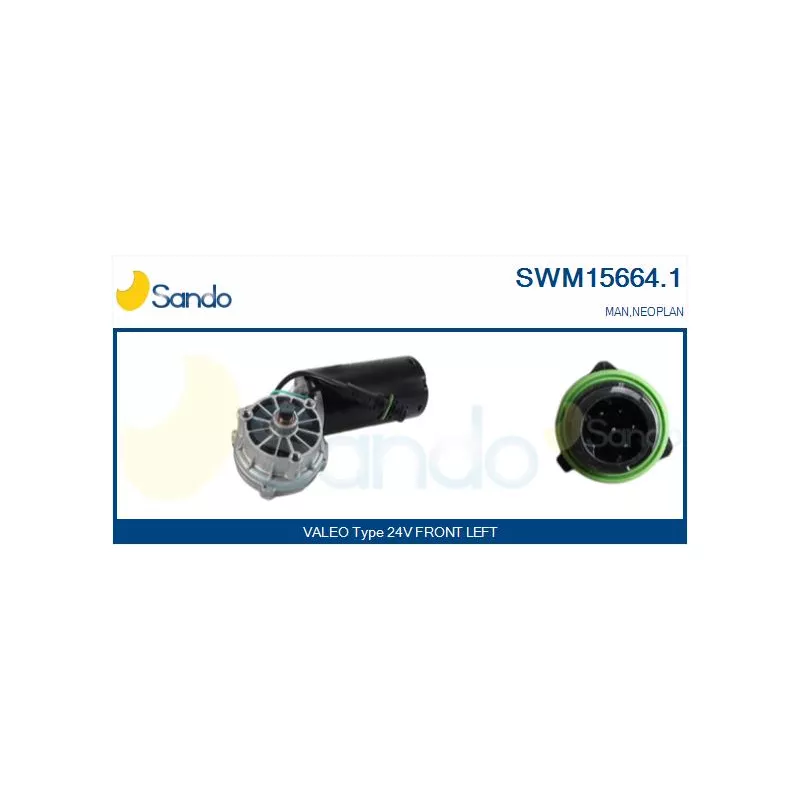 Moteur d'essuie-glace SANDO SWM15664.1