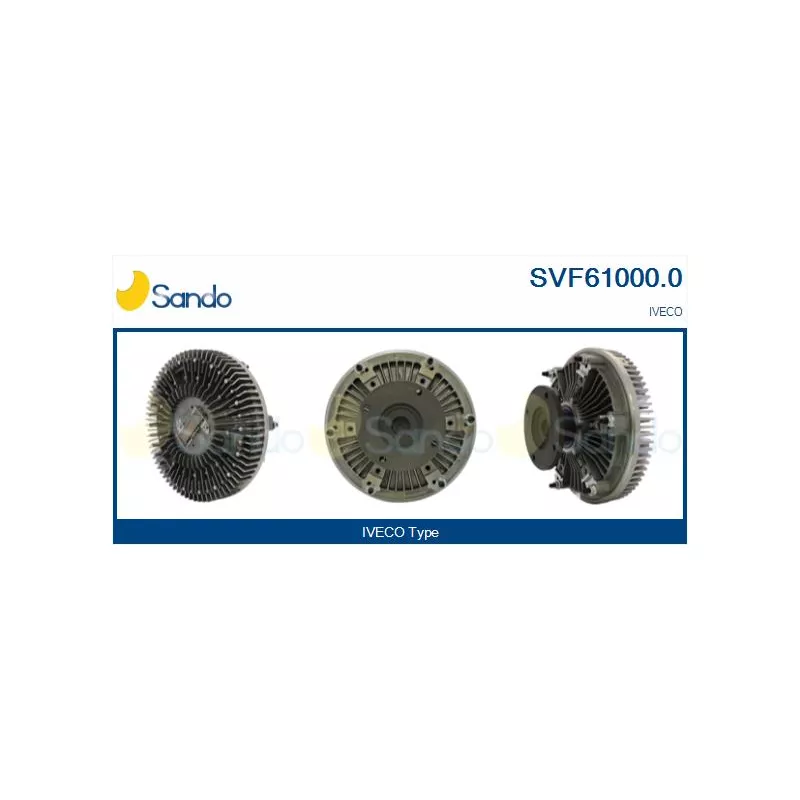 Embrayage, ventilateur de radiateur SANDO SVF61000.0