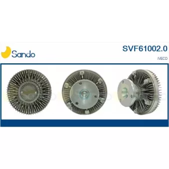 Embrayage, ventilateur de radiateur SANDO