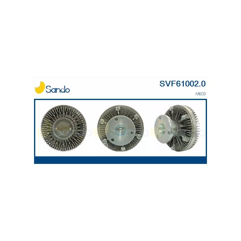 Embrayage, ventilateur de radiateur SANDO SVF61002.0