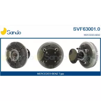 Embrayage, ventilateur de radiateur SANDO