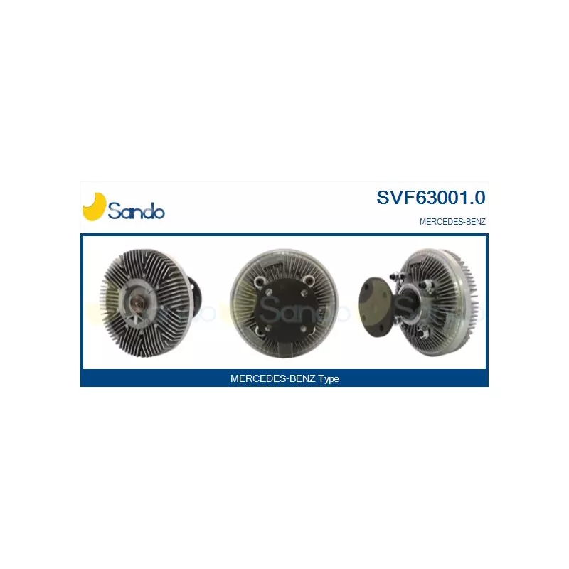 Embrayage, ventilateur de radiateur SANDO SVF63001.0
