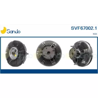 Embrayage, ventilateur de radiateur SANDO