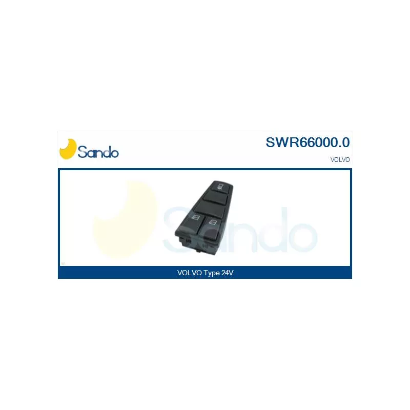 Interrupteur, lève-vitre SANDO SWR66000.0