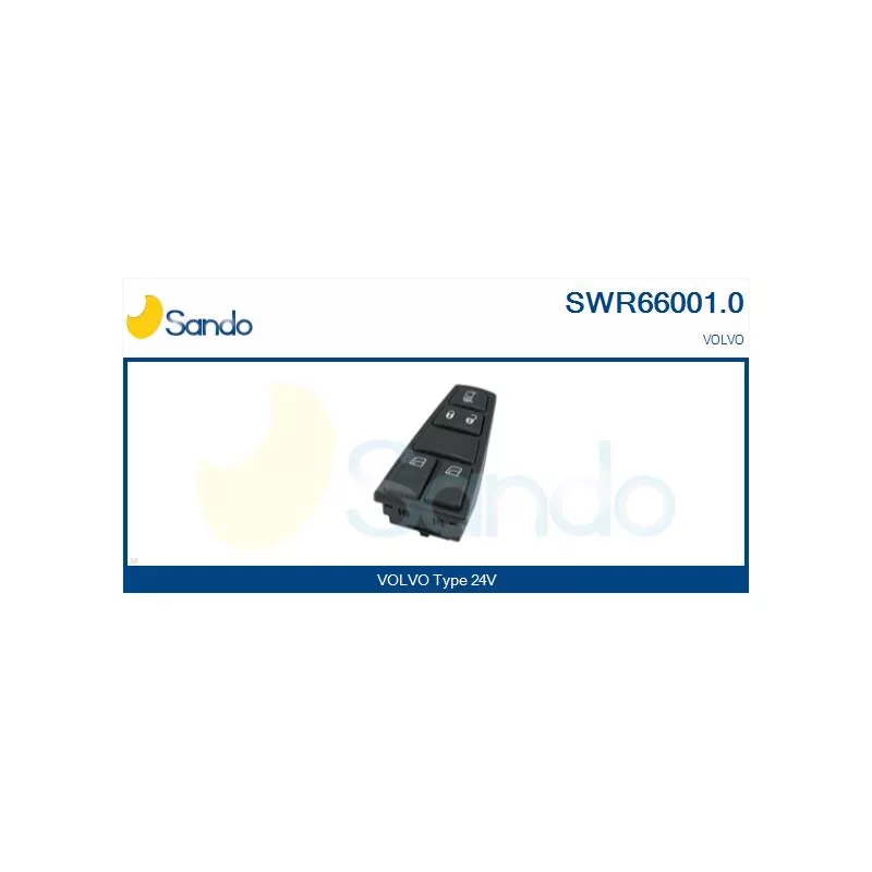 Interrupteur, lève-vitre SANDO SWR66001.0