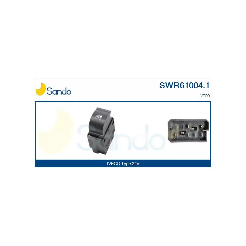 Interrupteur, lève-vitre SANDO SWR61004.1