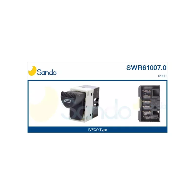 Interrupteur, lève-vitre SANDO SWR61007.0
