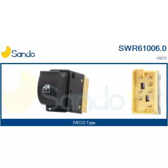 Interrupteur, lève-vitre SANDO