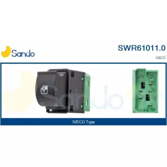 Interrupteur, lève-vitre SANDO