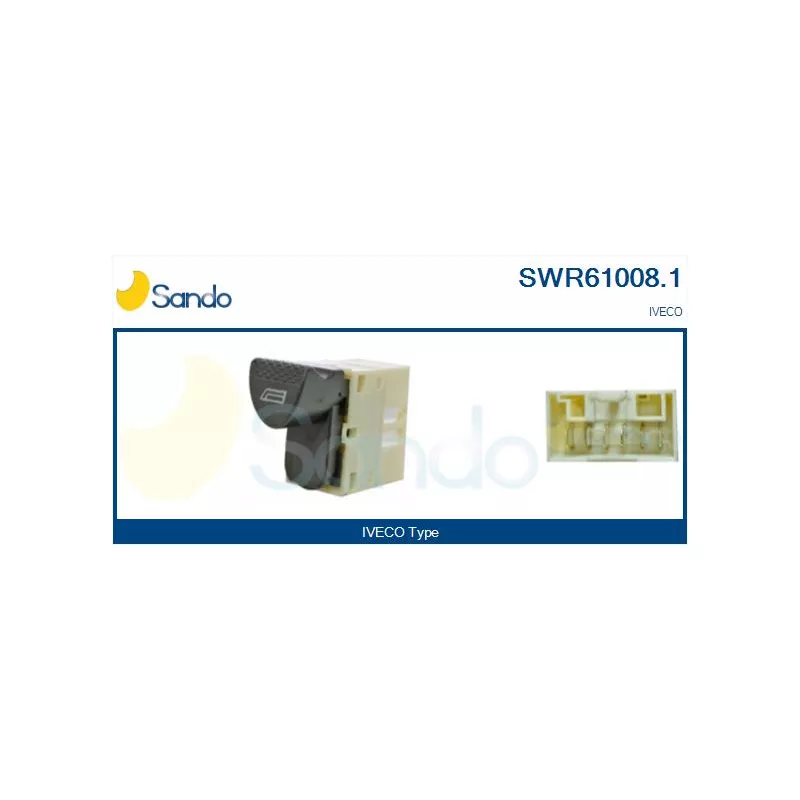 Interrupteur, lève-vitre SANDO SWR61008.1