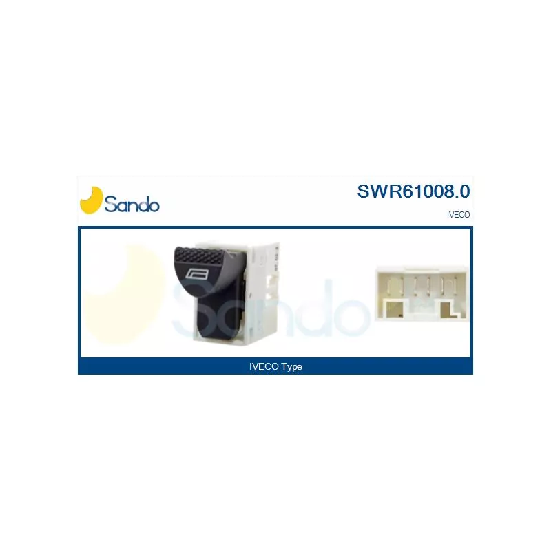 Interrupteur, lève-vitre SANDO SWR61008.0