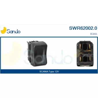 Interrupteur, lève-vitre SANDO