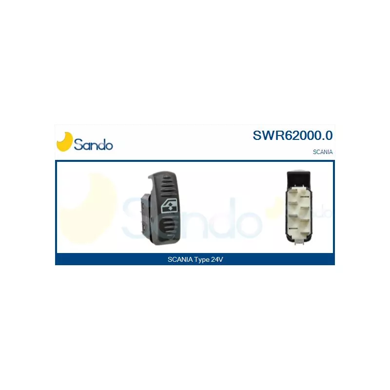 Interrupteur, lève-vitre SANDO SWR62000.0