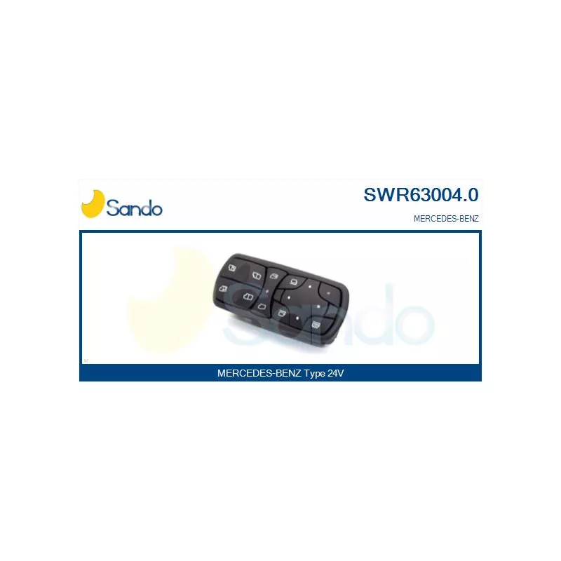 Interrupteur, lève-vitre SANDO SWR63004.0