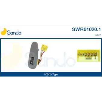 Interrupteur, lève-vitre SANDO