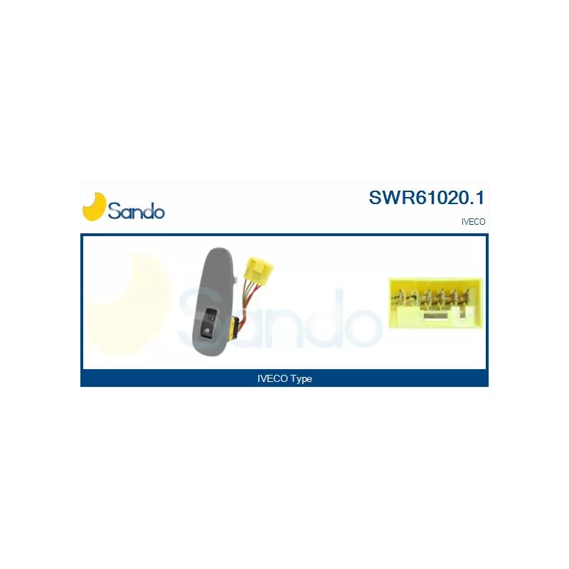 Interrupteur, lève-vitre SANDO SWR61020.1