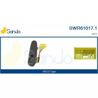 Interrupteur, lève-vitre SANDO