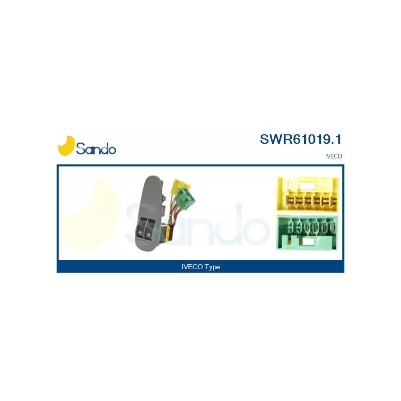 Interrupteur, lève-vitre SANDO SWR61019.1