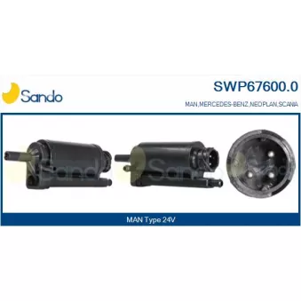 Pompe d'eau de nettoyage, nettoyage des vitres SANDO