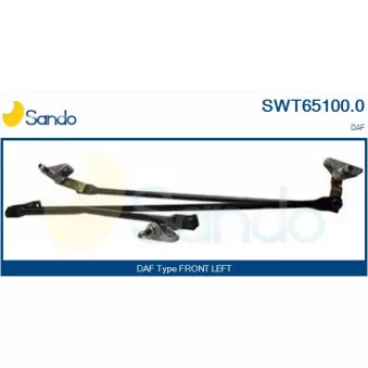 Tringlerie d'essuie-glace SANDO