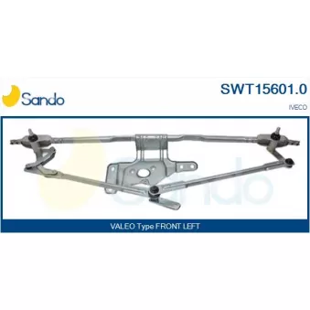 Tringlerie d'essuie-glace SANDO