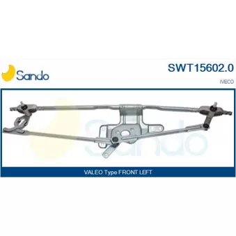 Tringlerie d'essuie-glace SANDO