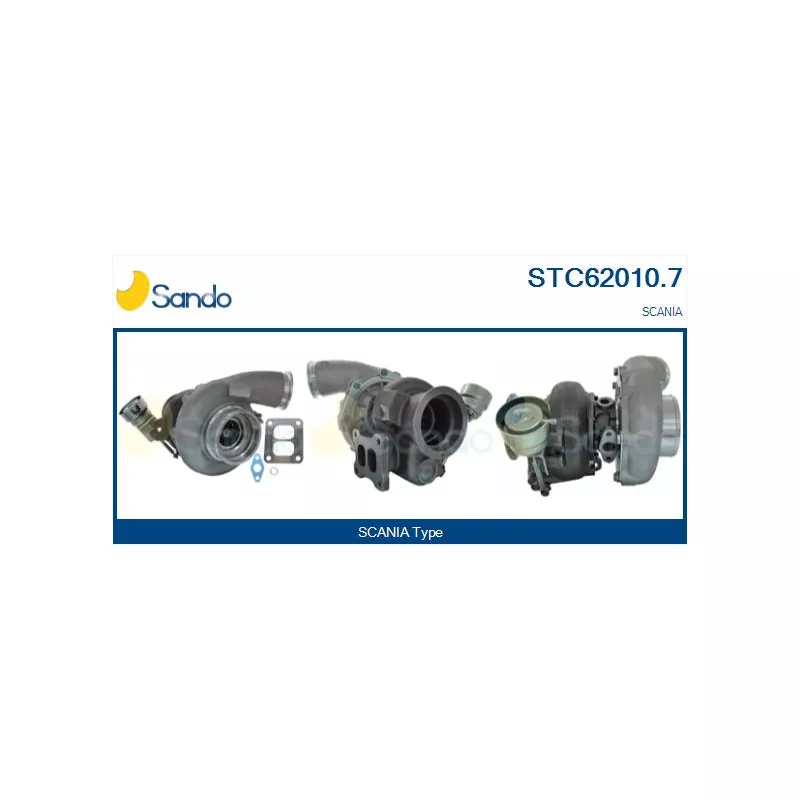 Turbocompresseur, suralimentation SANDO STC62010.7