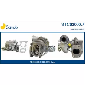 Turbocompresseur, suralimentation SANDO