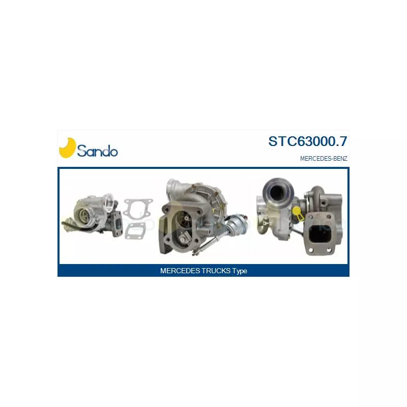 Turbocompresseur, suralimentation SANDO STC63000.7