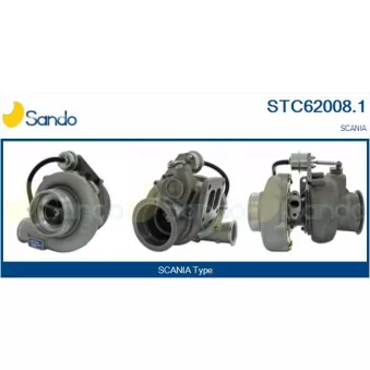 Turbocompresseur, suralimentation SANDO
