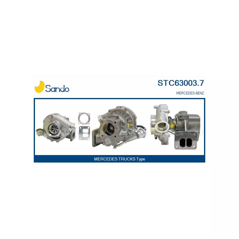 Turbocompresseur, suralimentation SANDO STC63003.7