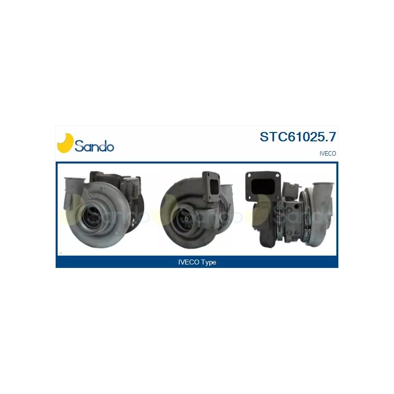 Turbocompresseur, suralimentation SANDO STC61025.7