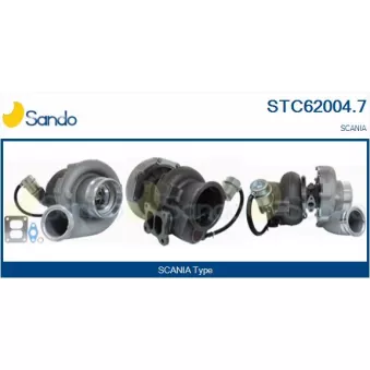 Turbocompresseur, suralimentation SANDO