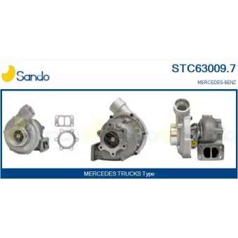 Turbocompresseur, suralimentation SANDO