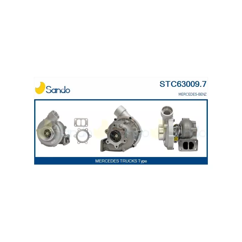 Turbocompresseur, suralimentation SANDO STC63009.7